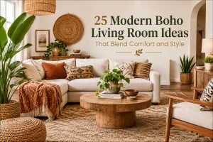 Modern Boho Living Room Ideas