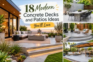 Concrete Decks and Patios