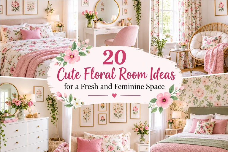 Cute Floral Room Ideas