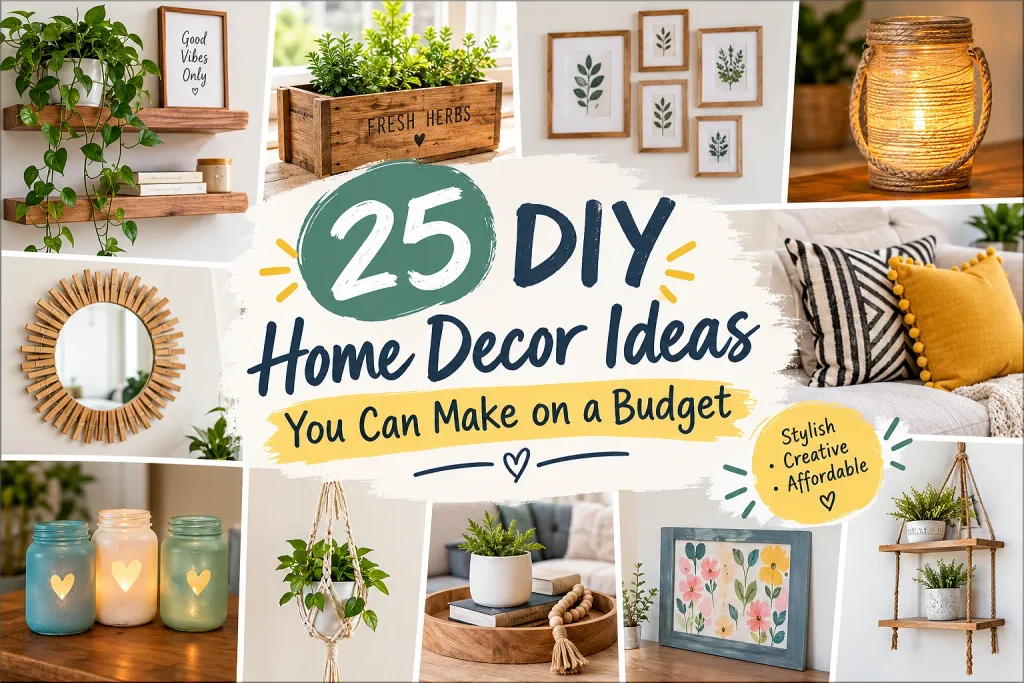 DIY home decor ideas