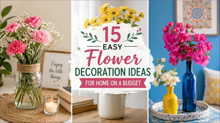 Flower Decoration Ideas for Home