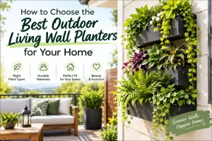 Outdoor Living Wall Planters