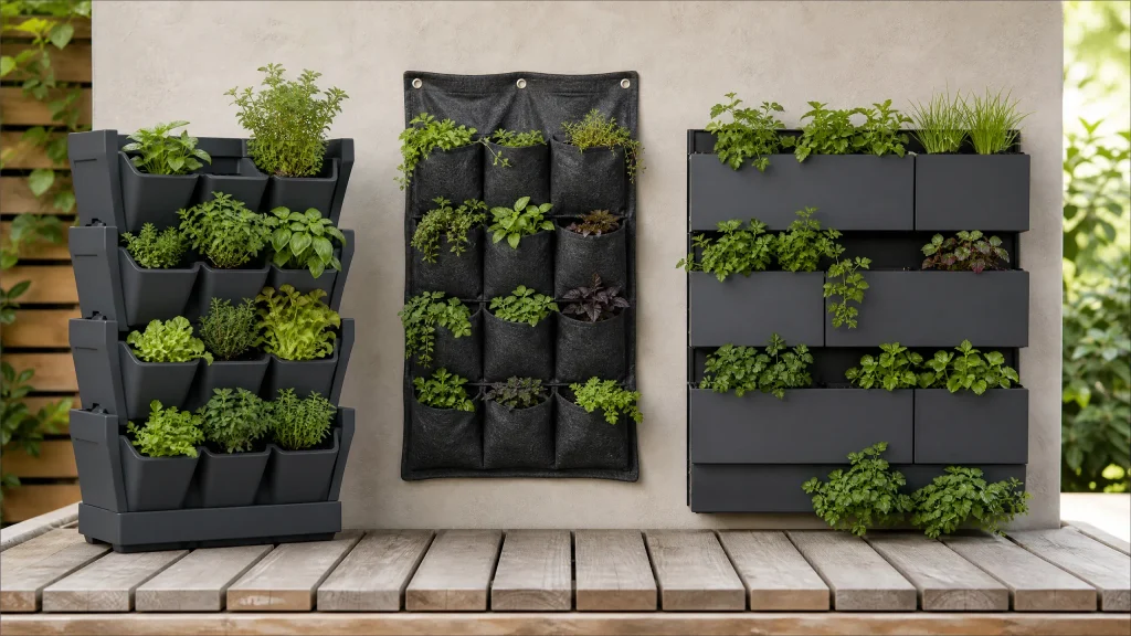 living wall planters outdoor